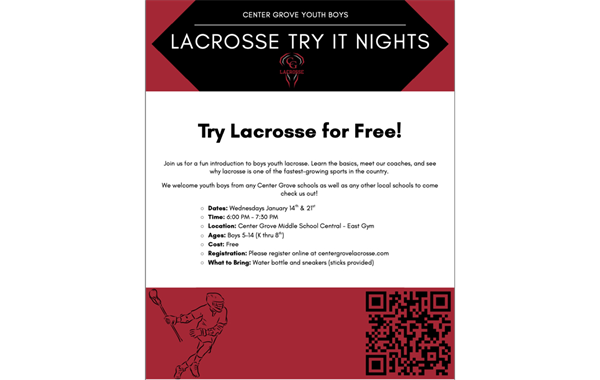 Try Lacrosse For Free!